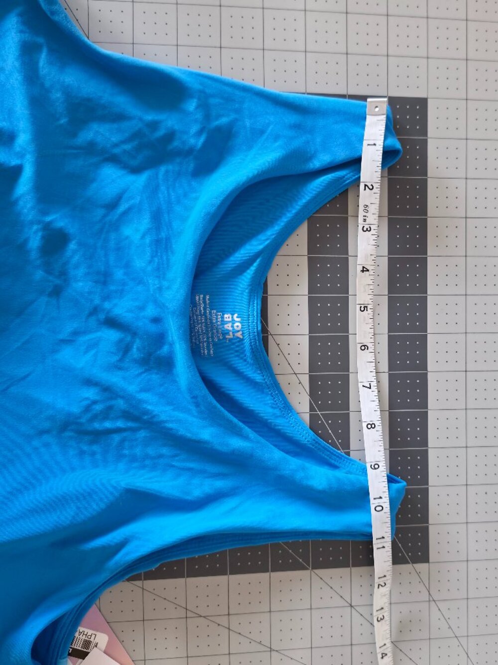 JoyLab Sporty Contrast Active Dress with Built In Shorts Bright Blue NWT XL - Picture 5 of 8